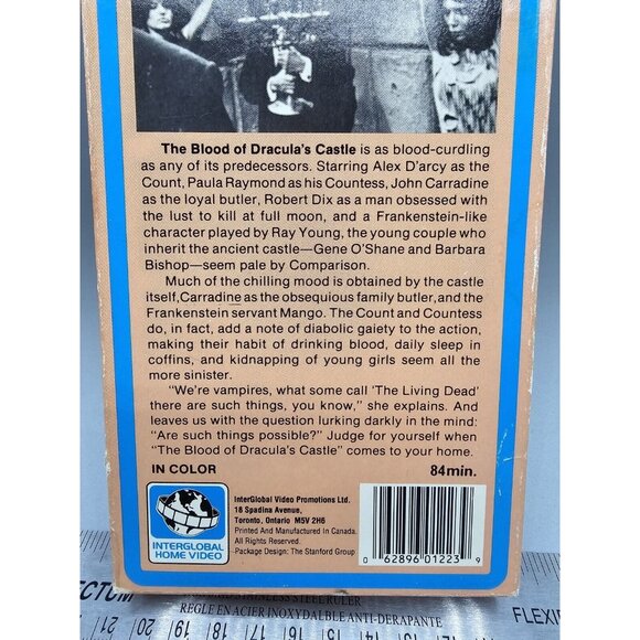 VHS Blood Of Dracula’s Castle - Picture 5 of 7